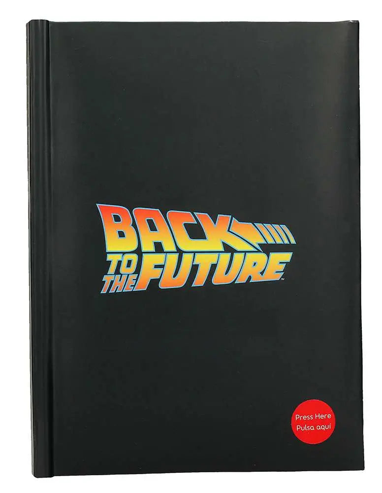 BTTF LOGO LIGHT UP NOTEBOOK