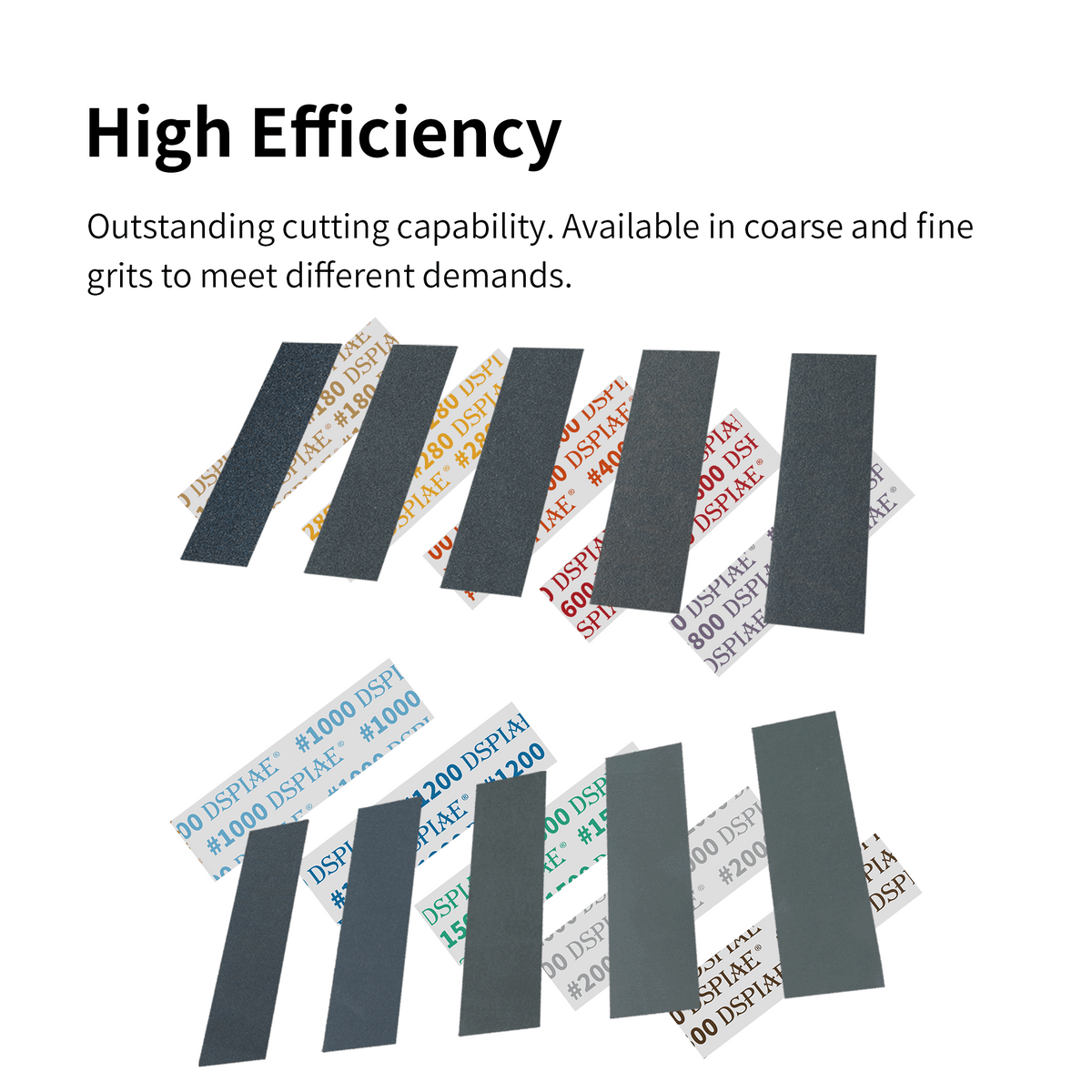 Dspiae MSP Pre-cut Self adhesive sandpaper