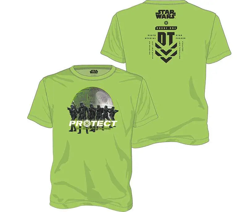T/S SW RO PROTECT GALACTIC EMPIRE GREEN - S
