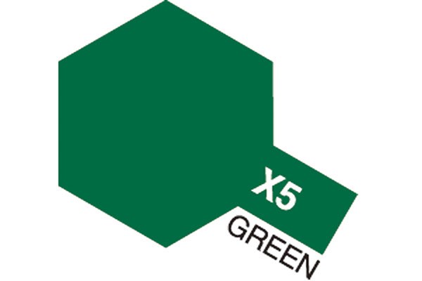 Acrylic Mini X-5 Green (Gloss)