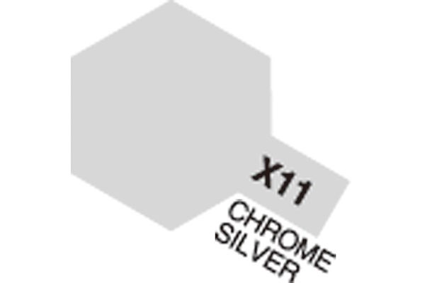 Acrylic Mini X-11 Chrome Silver (Gloss)