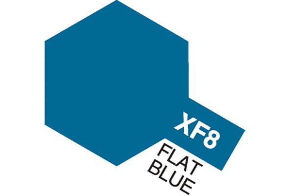 Acrylic Mini XF-8 Flat Blue (Flat)