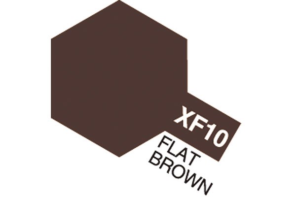 Acrylic Mini XF-10 Flat Brown (Flat)