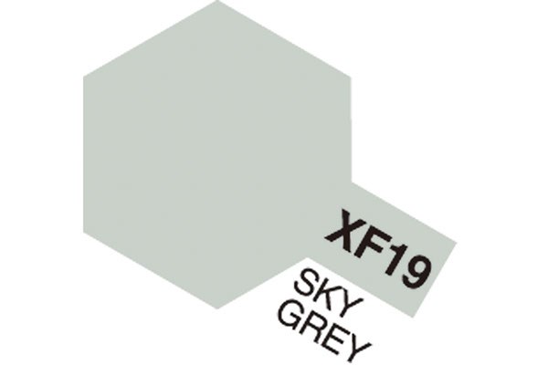 Acrylic Mini XF-19 Sky Grey (Flat)