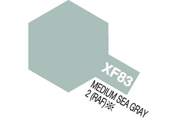 Acrylic Mini XF-83 Med. Sea Gray 2 RAF (Semi Gloss