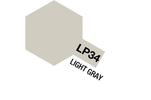 Tamiya Lacquer Paint LP-34 Light Gray (Flat)