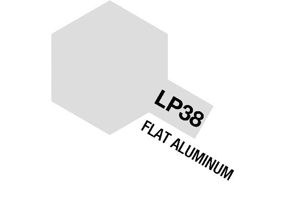 Tamiya Lacquer Paint LP-38 Flat Aluminum (MF)