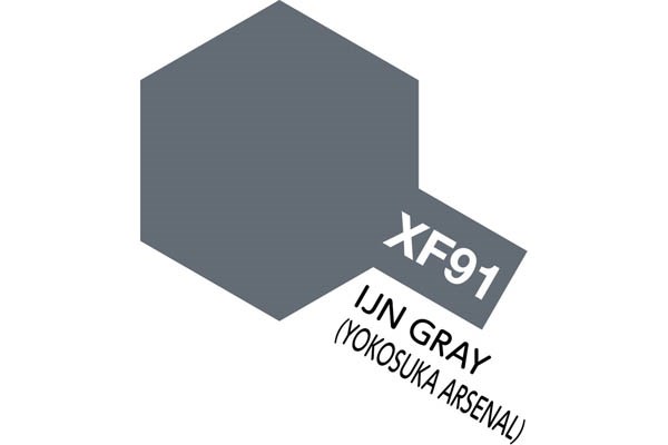 Acrylic Mini XF-91 IJN Gray (Yokosuka Arsenal)