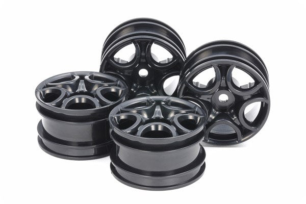 C-Shaped 10-Spoke Wheels (Black) 4pcs.