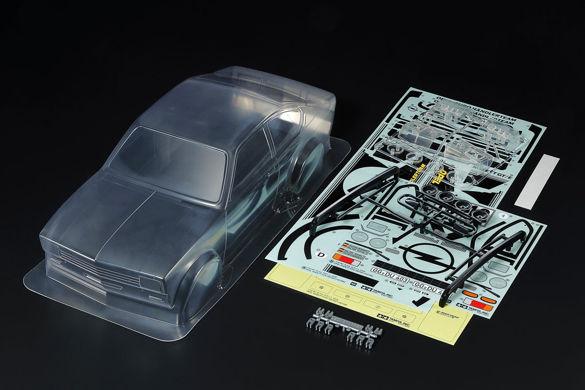 1/10 Scale R/C Opel Kadett GT/E Body Parts Set