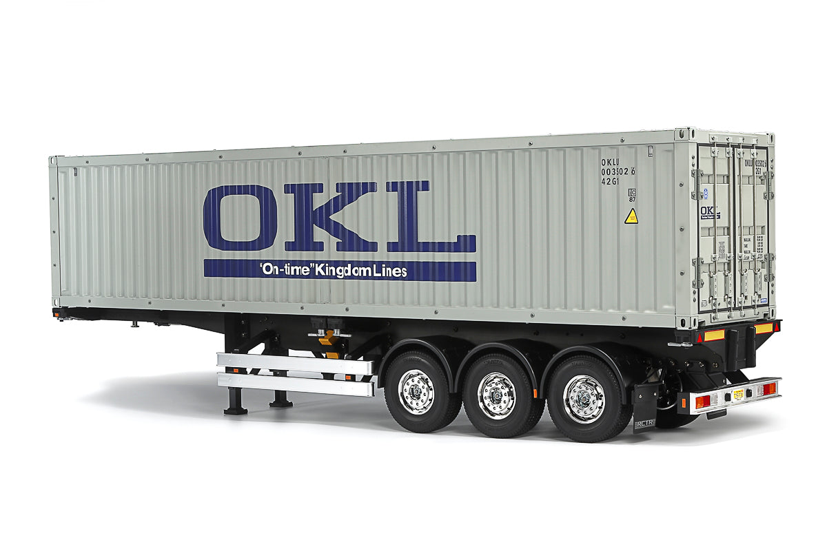 1/14 R/C 40-Foot Container 3-Axle Semi-Trailer