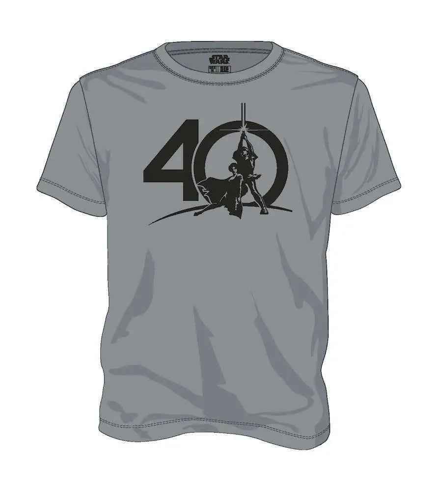 T/S SW 40TH ANNIVERSARY GREY - XXL