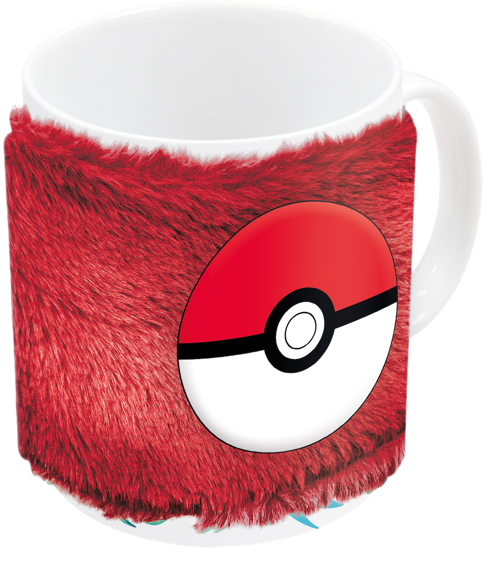 POKEMON - Pokéball - Fuzzzy Mug 11oz
