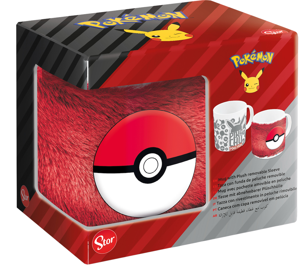 POKEMON - Pokéball - Fuzzzy Mug 11oz