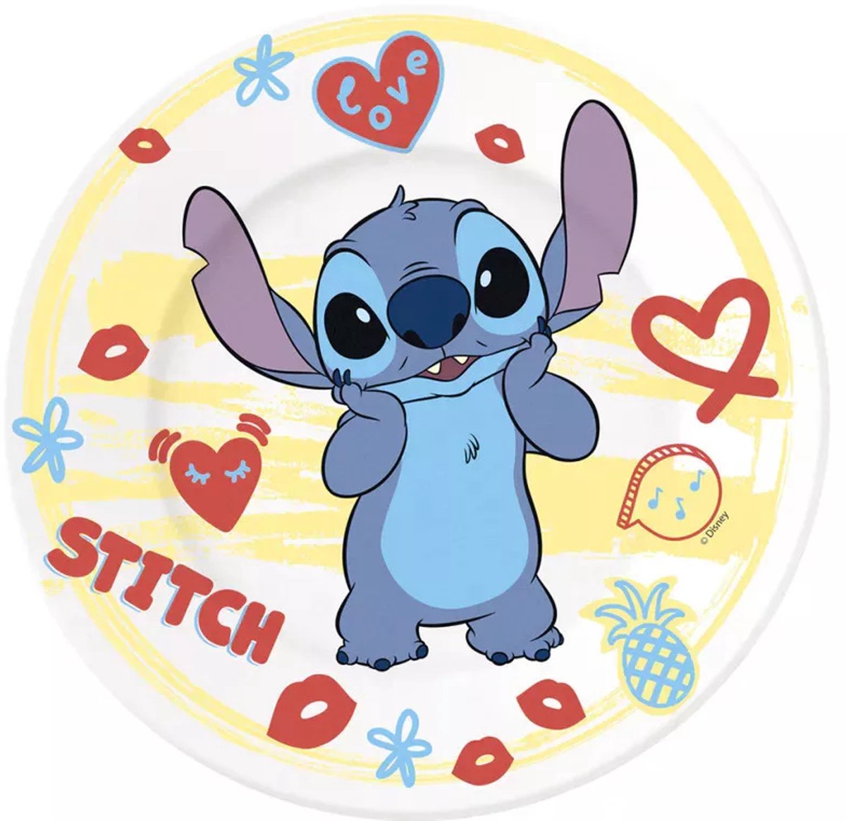 STITCH - Dinner Set - Mug 325ml + Bowl + Plate 3pc