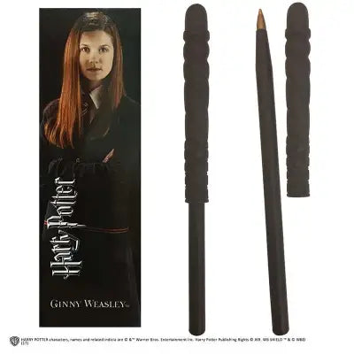 HP GINNY WAND PEN AND BOOKMARK