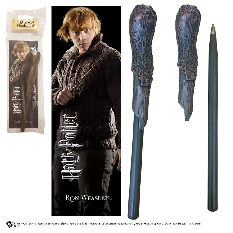 HP RON WEASLEY WAND PEN AND BOOKMARK