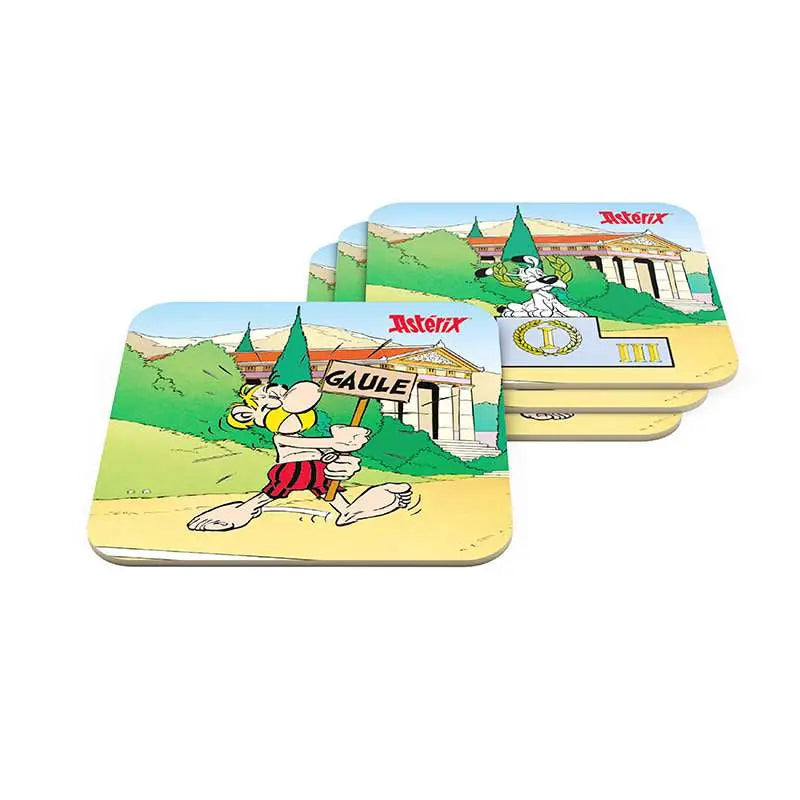 ASTERIX OLYMPIC GAMES 6 COASTERS SET