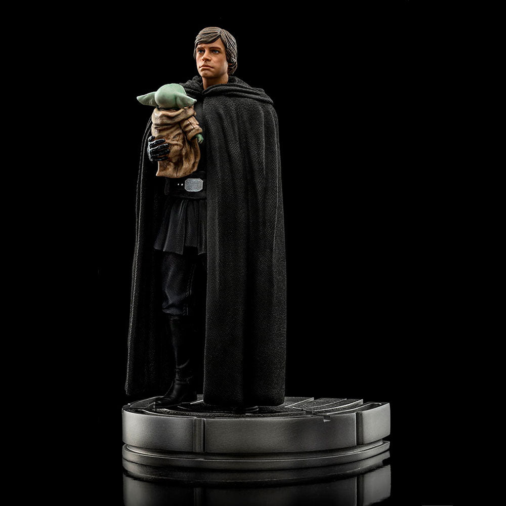 Iron Studios The Mandalorian - Luke Skywalker and Grogu Statue Art Scale 1/10