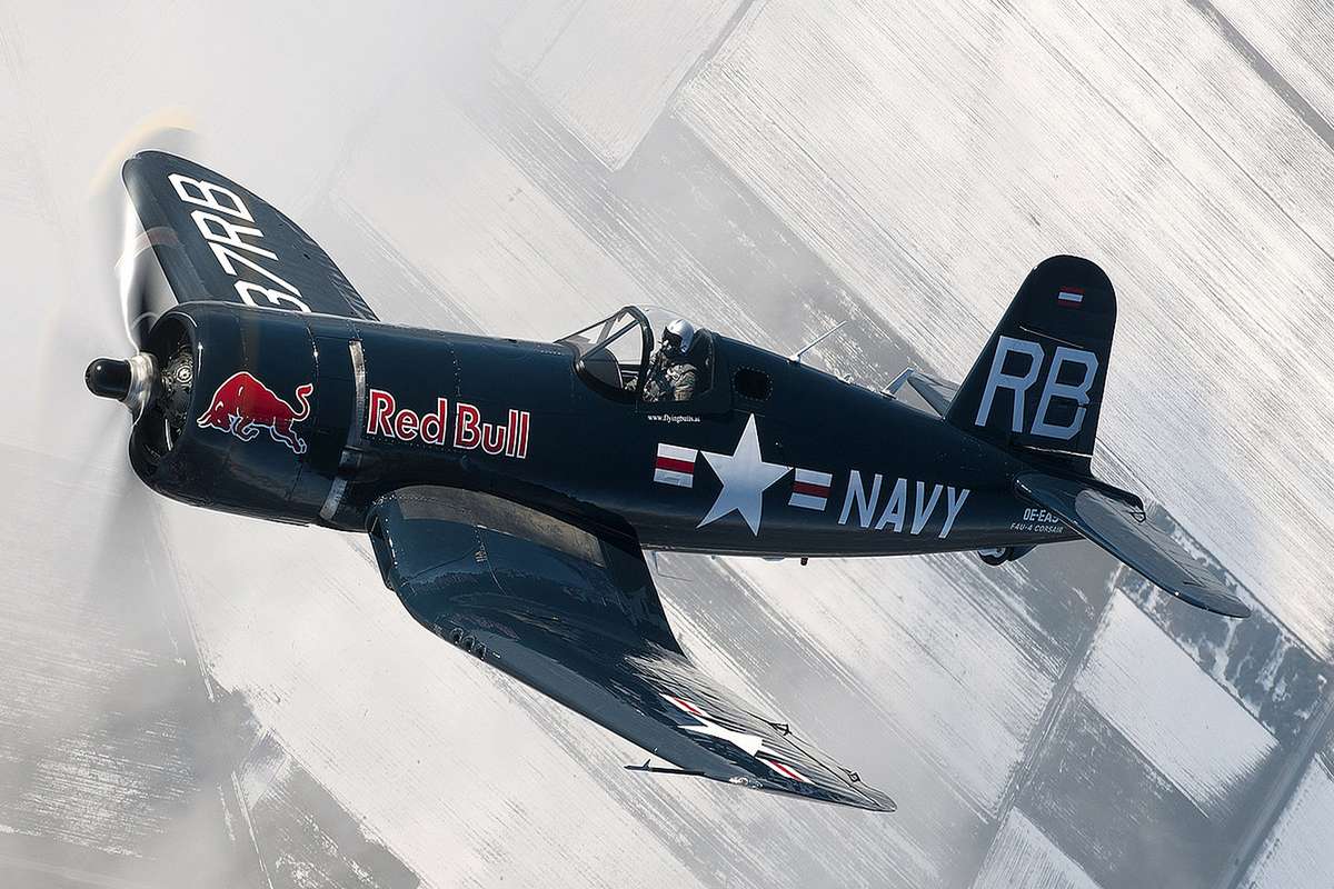 Gift Set F4U-4 Corsair: Flying Bulls 25th Anniv.