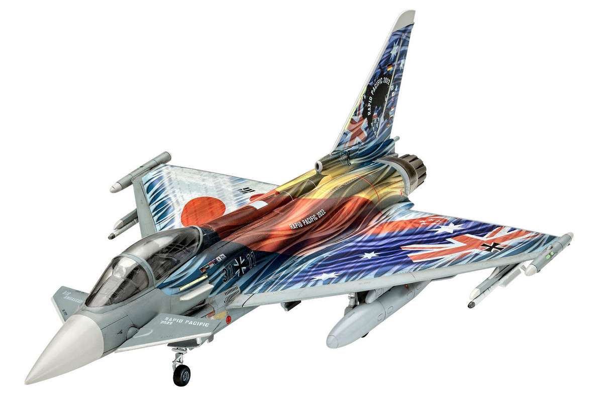 Gift set Eurofighter-Pacific platinum edition 1:72