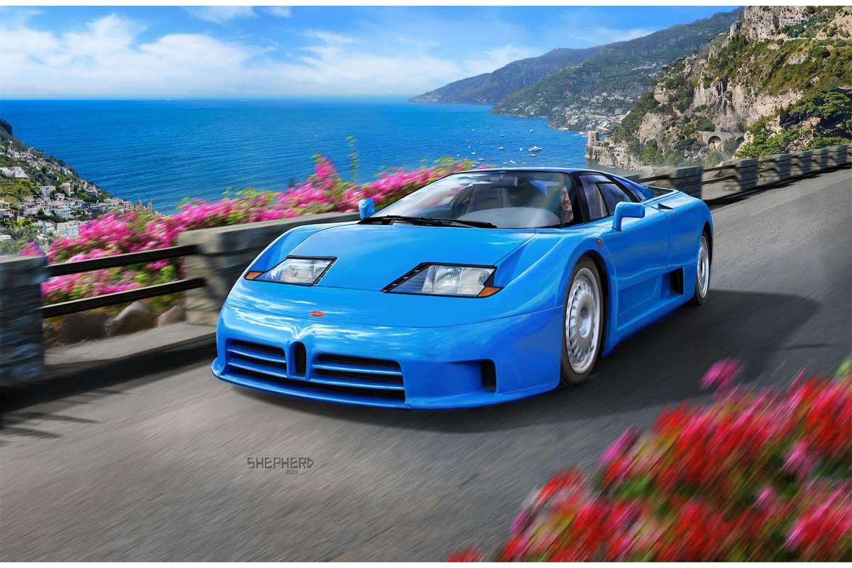 Bugatti EB110 1:24