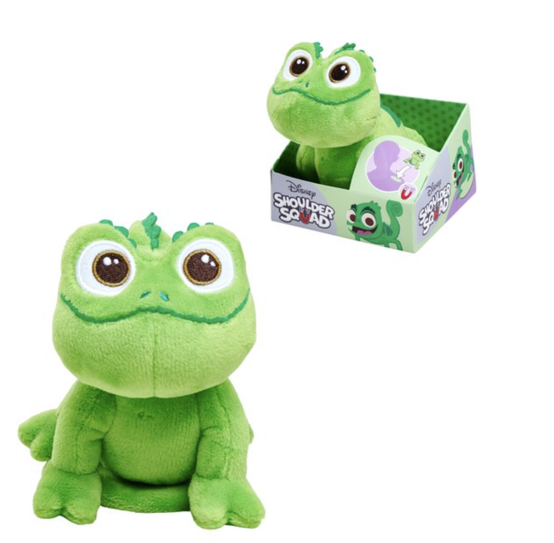RAPUNZEL - Pascal - Plush Shoulder Pad with Magnetic -12cm