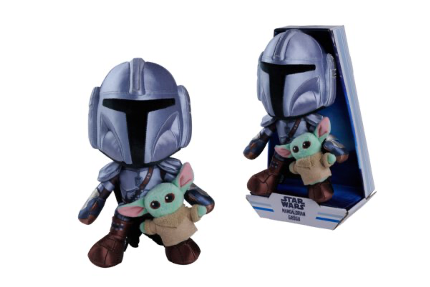 MANDALORIAN avec mini Grogu - Plush Toy 25cm