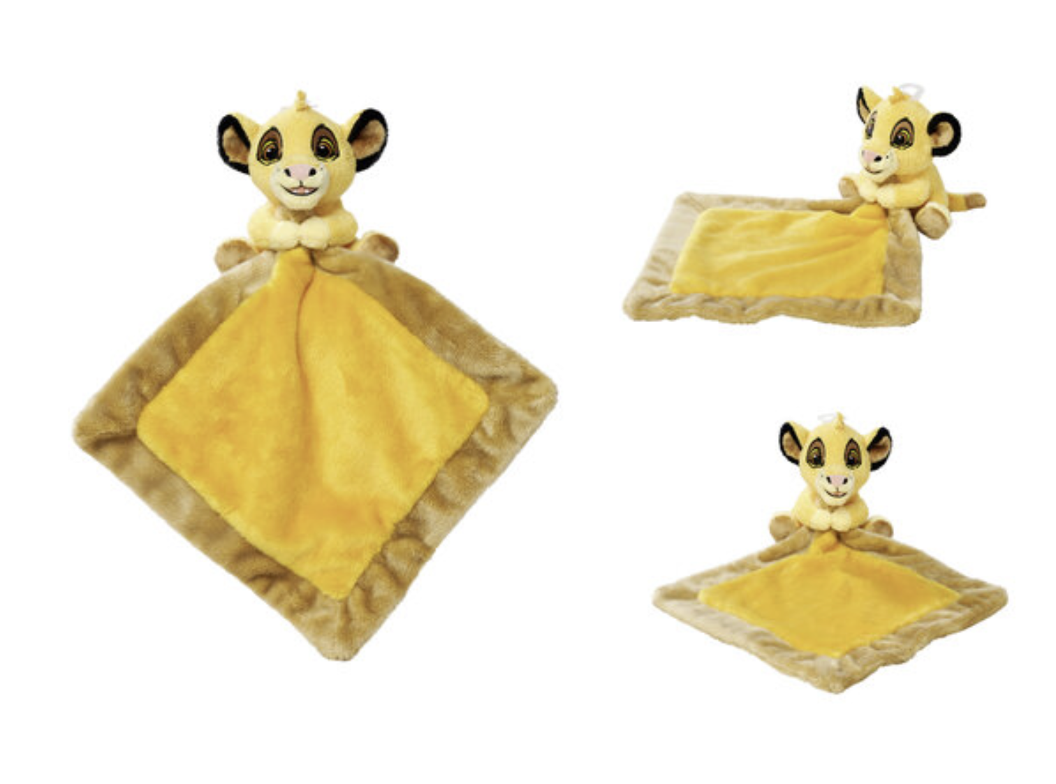 LION KING - Simba Plush 13 cm + Comforter