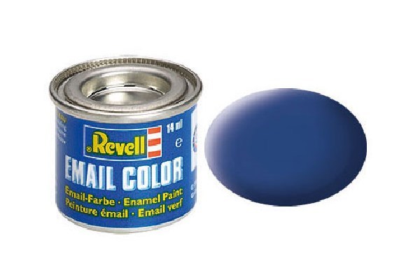 Enamel 14 ml. blue mat