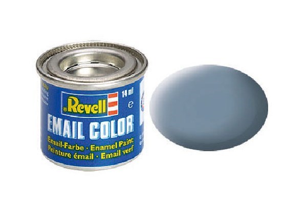 Enamel 14 ml. grey mat