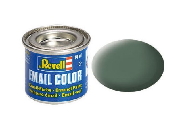 Enamel 14 ml. greenish grey mat