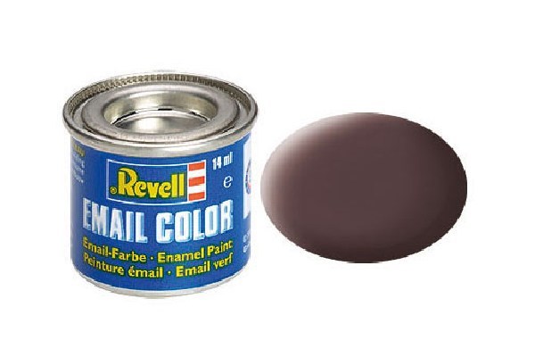 Enamel 14 ml. leather brown mat