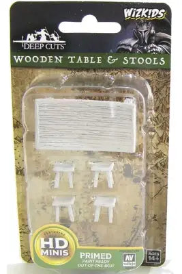 WIZKIDS UM WOODEN TABLE & STOOLS