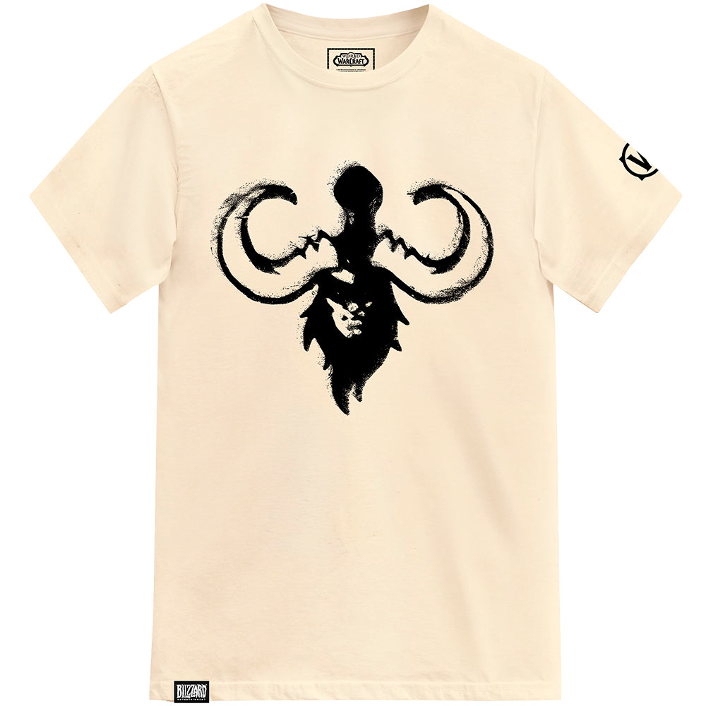 World of Warcraft Illidan t-shirt, color: cream, size: XXL