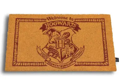 HP WELCOME TO HOGWARTS DOORMAT
