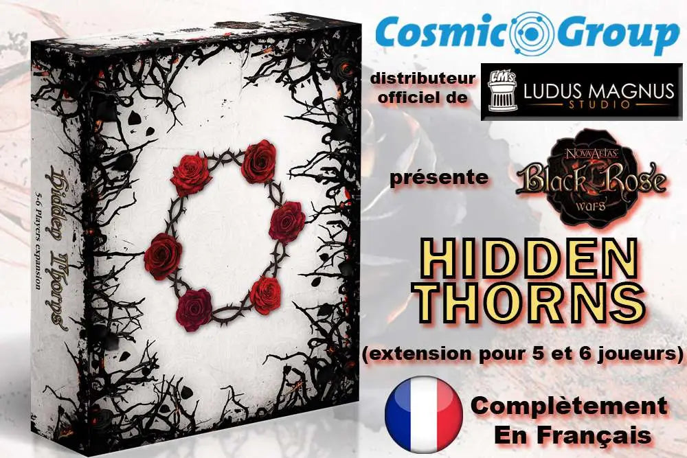 BLACK ROSE WAR HIDDEN THORNS - FRENCH
