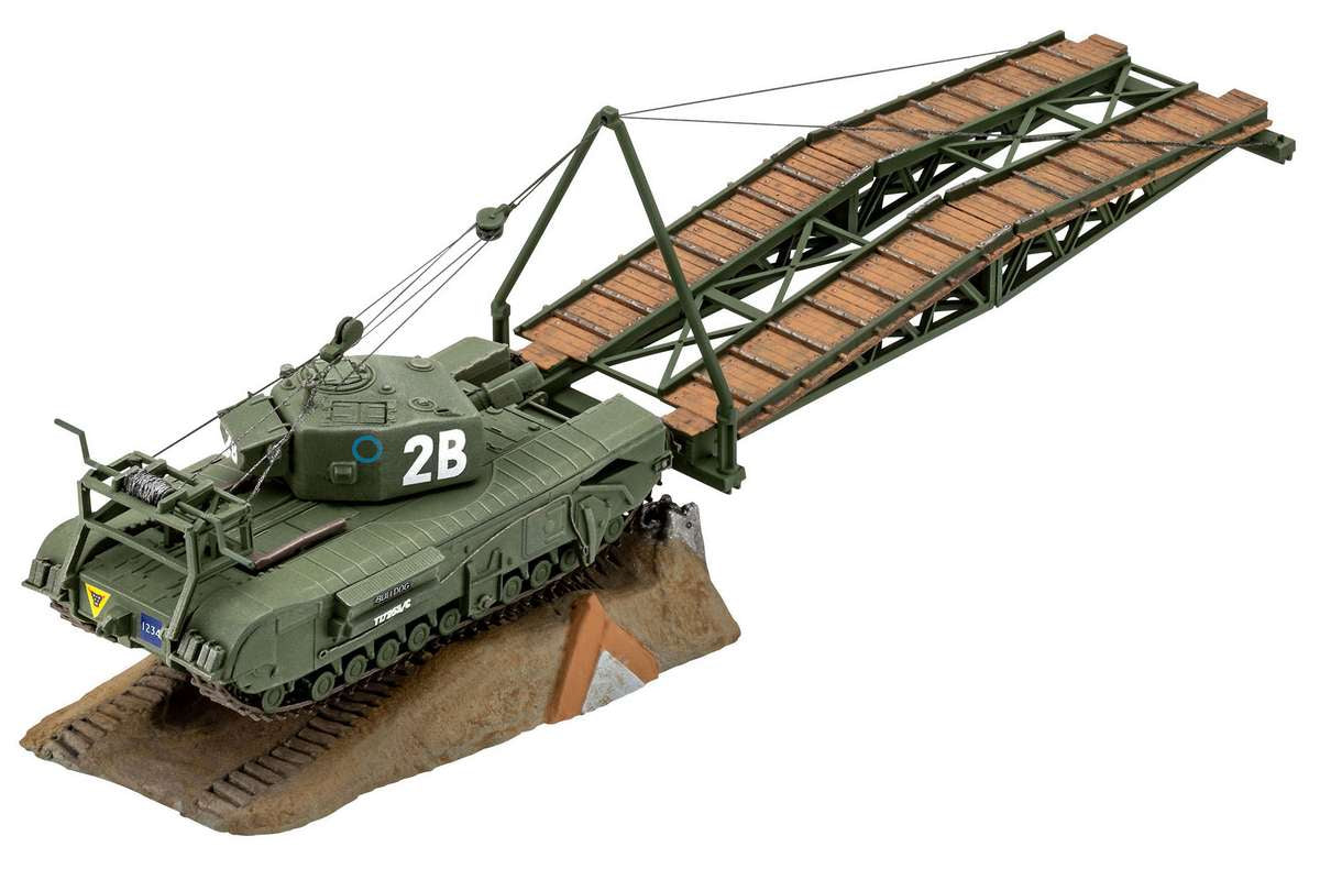 Model Set Churchill A.V.R.E. 1:76