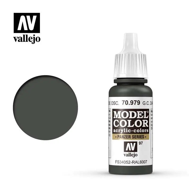 MODEL COLOR 70979 GERMAN CAM DARK GREEN