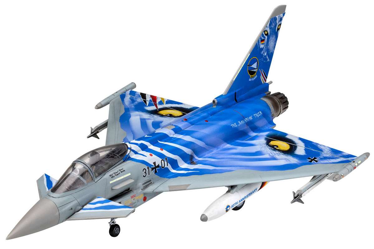 Model Set Eurofighter Typhoon'Bavarian Tiger 2021'