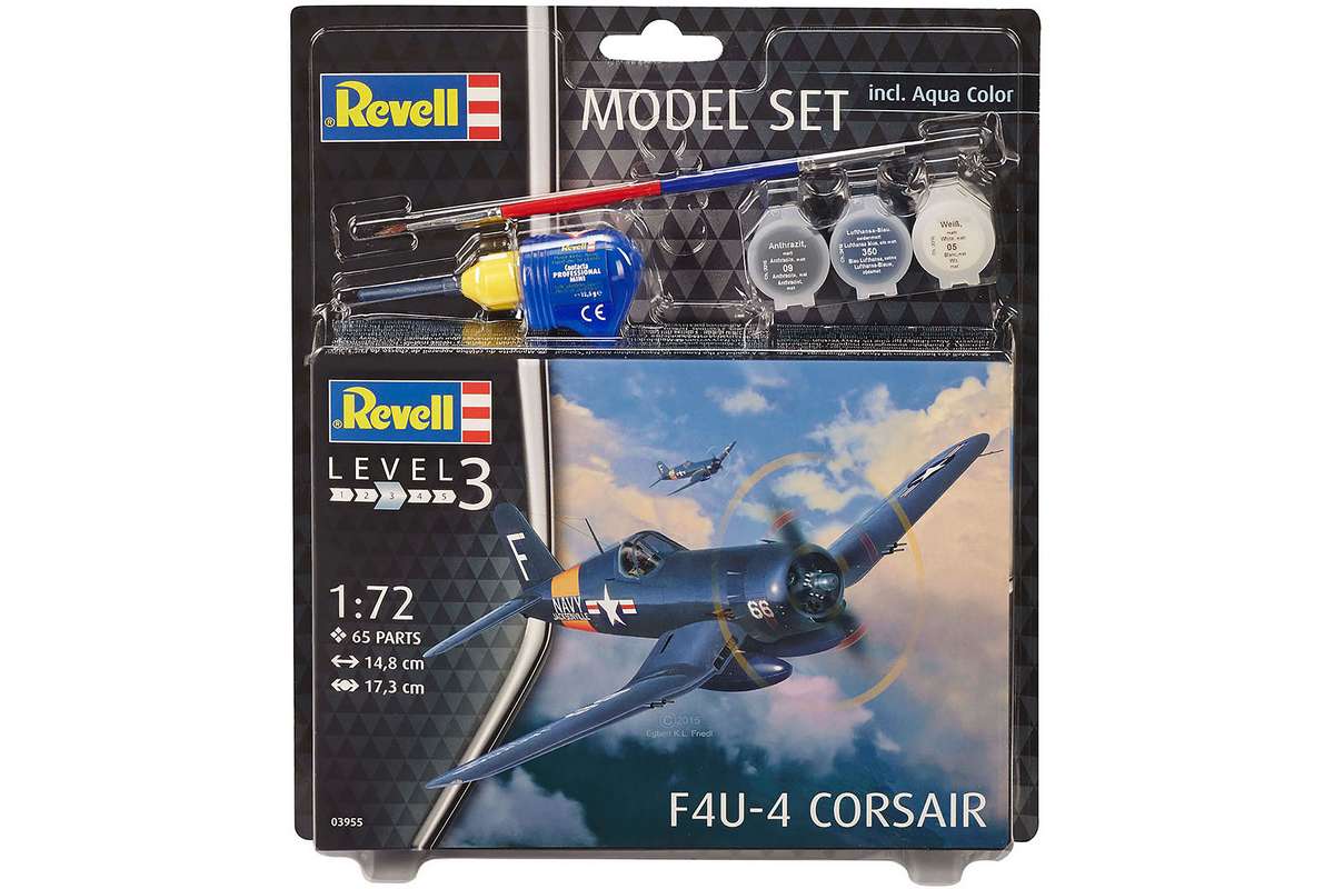 Model Set F4U-4 Corsair