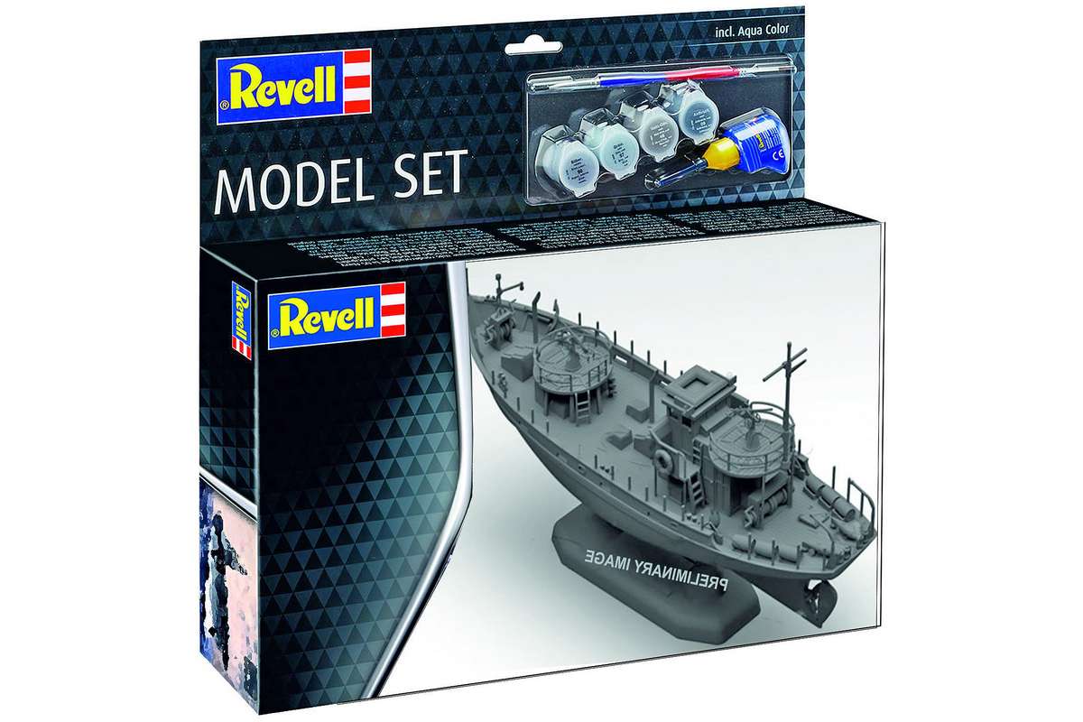 Model Set KFK (Kriegsfischkutter) 1:144