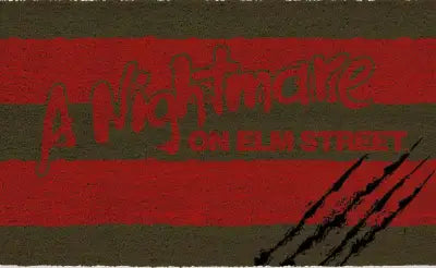 NIGHTMARE O/ELM STREET SCRATCHES DOORMAT