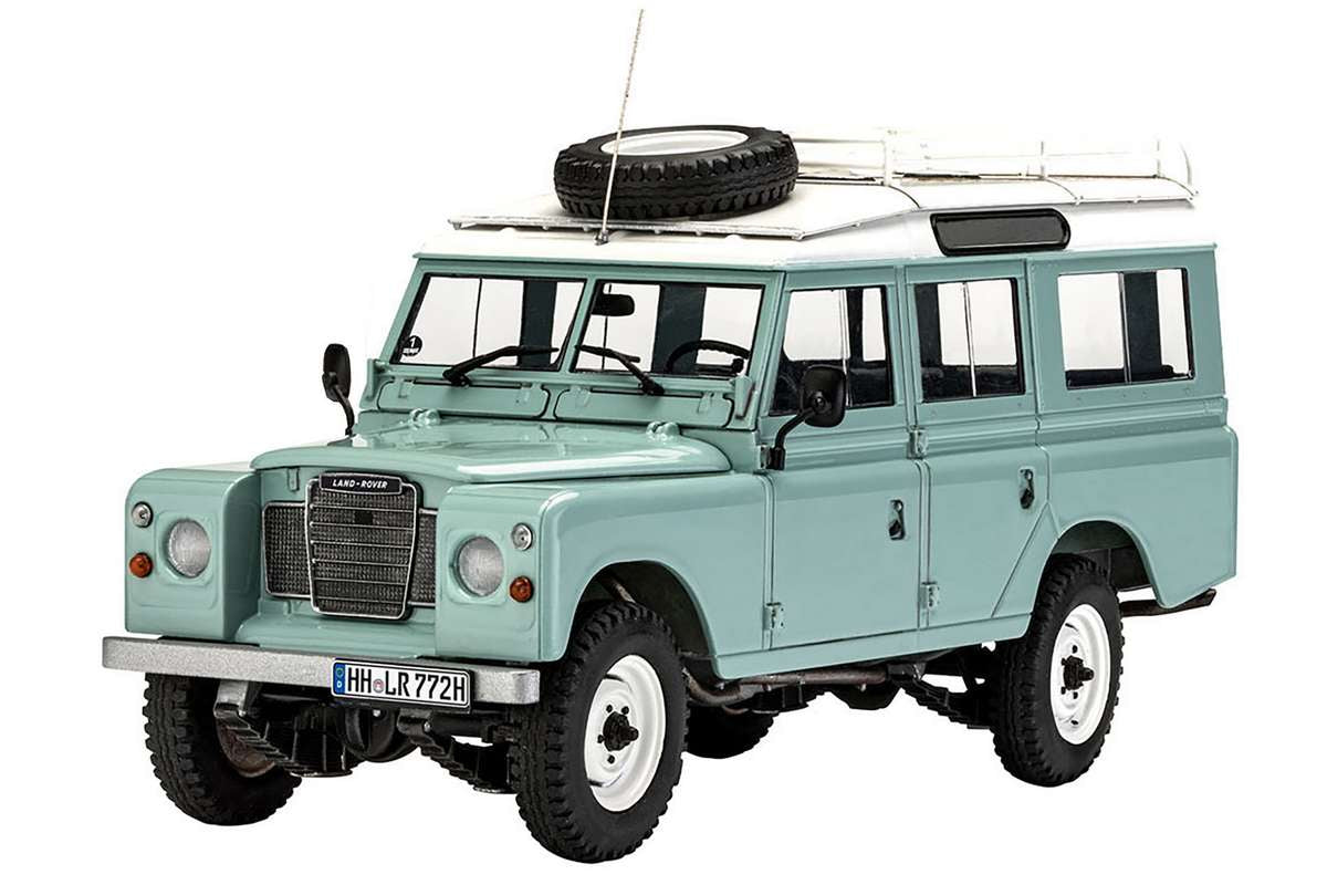 Model Set Land Rover Series III 1:24