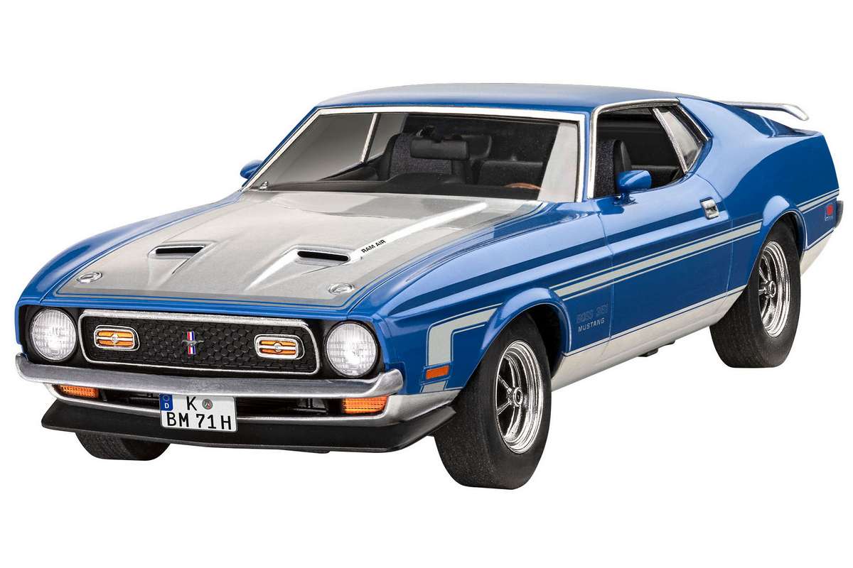 Model Set 71 Ford Mustang Boss 351 1:25