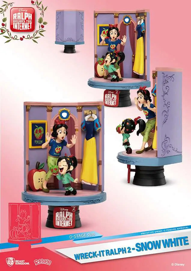 D-STAGE WRECK IT RALPH 2 SNOW WHITE