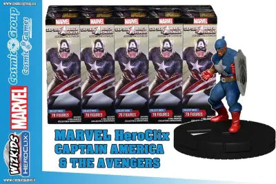 MHC CAP.AMERICA & AVENGERS BOOSTER BRICK