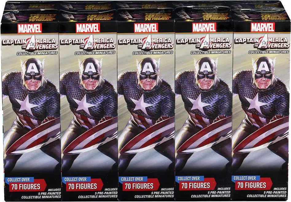 MHC CAP.AMERICA & AVENGERS BOOSTER BRICK