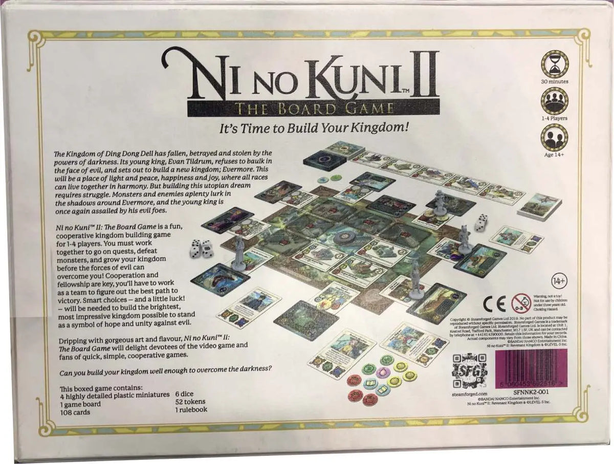 NI NO KUNI II THE BOARD GAME