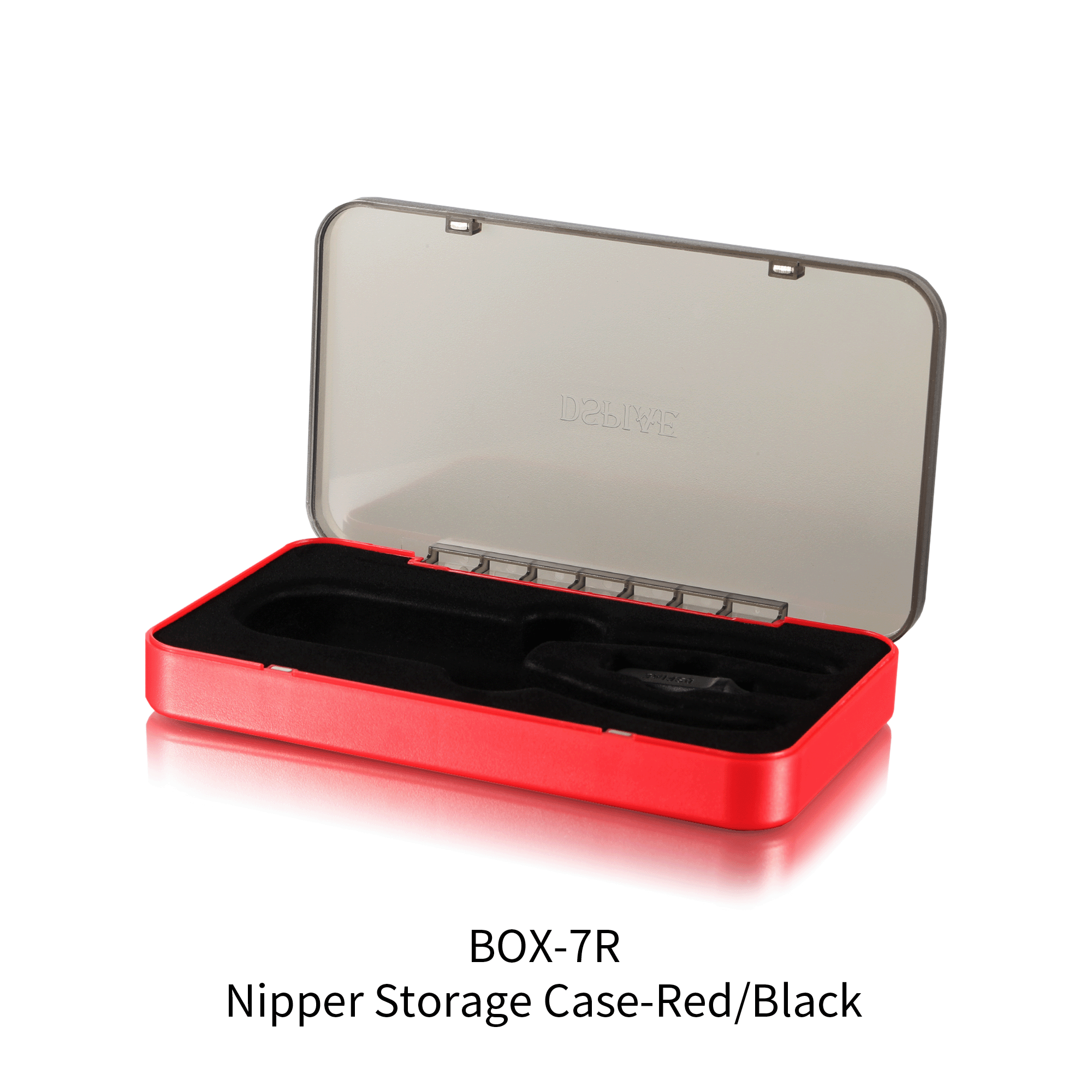 DSPIAE BOX-7R Wire Cutter Storage Case Red-Black for nipper